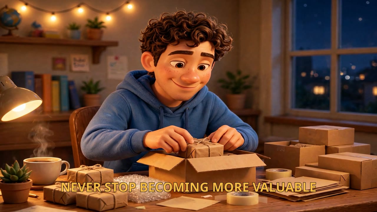 Never stop becoming more valuable
